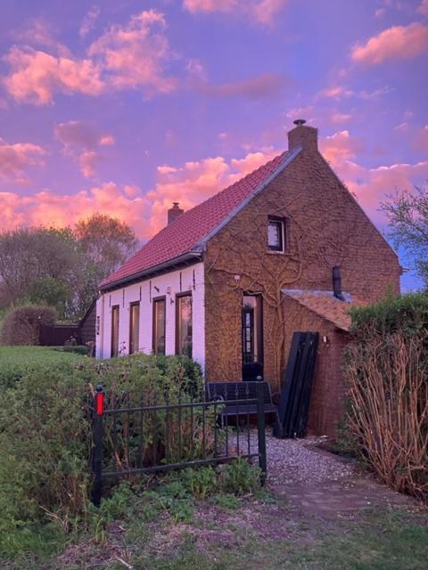 Dijkhuisje Zeeland Waterlandkerkje Eksteriør bilde
